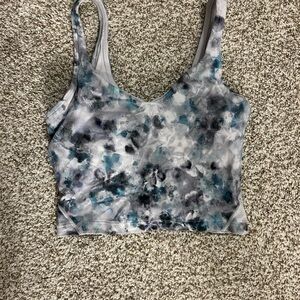 Floral Print Sports Bra